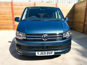 2020 Volkswagen Transporter Lwb 4 SEAT Driver Transfer Wheelchair Accessible Disabled Access Vehicle Wav in Green — image 6