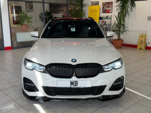 2021 BMW 3 Series 2.0 330e M Sport Touring in White — image 4