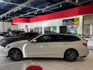 2021 BMW 3 Series 2.0 330e M Sport Touring in White — image 6