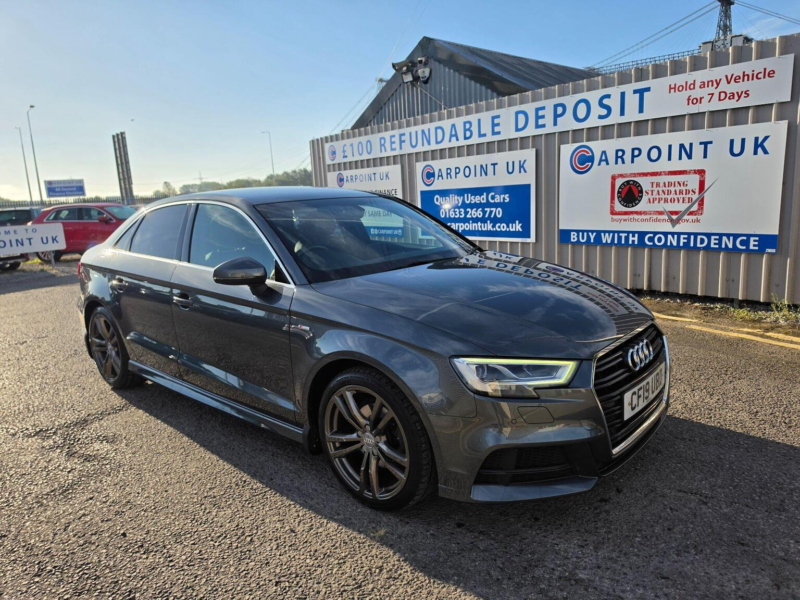 2019 Audi A3 1.6 Tdi 30 S Line Euro 6 (s/s) 4dr in Grey — image 1