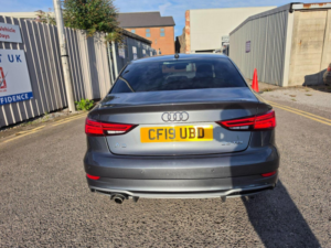2019 Audi A3 1.6 Tdi 30 S Line Euro 6 (s/s) 4dr in Grey — image 5