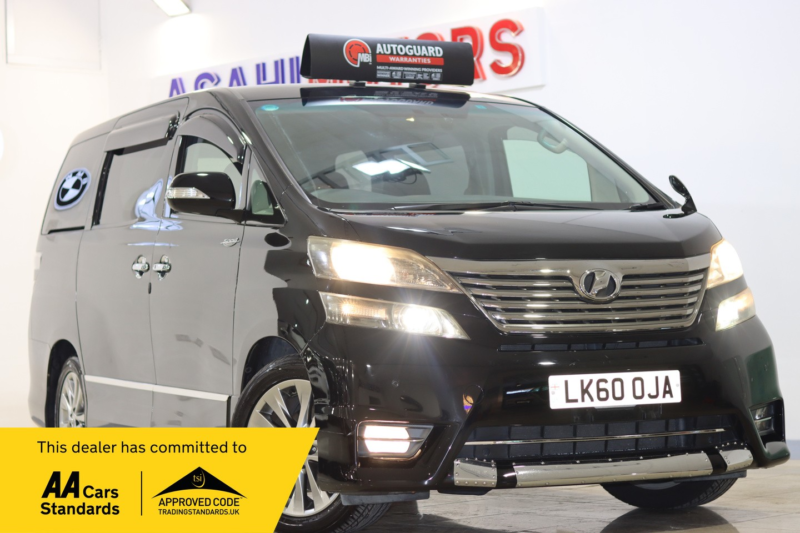 2011 Toyota Vellfire 2.4l Automatic Petrol (s/s) 7str in Black — image 1