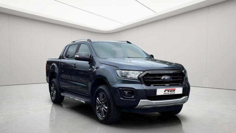 2021 Ford Ranger 2.0 Ecoblue Wildtrak Auto 4WD Euro 6 (s/s) 4dr in Grey — image 1