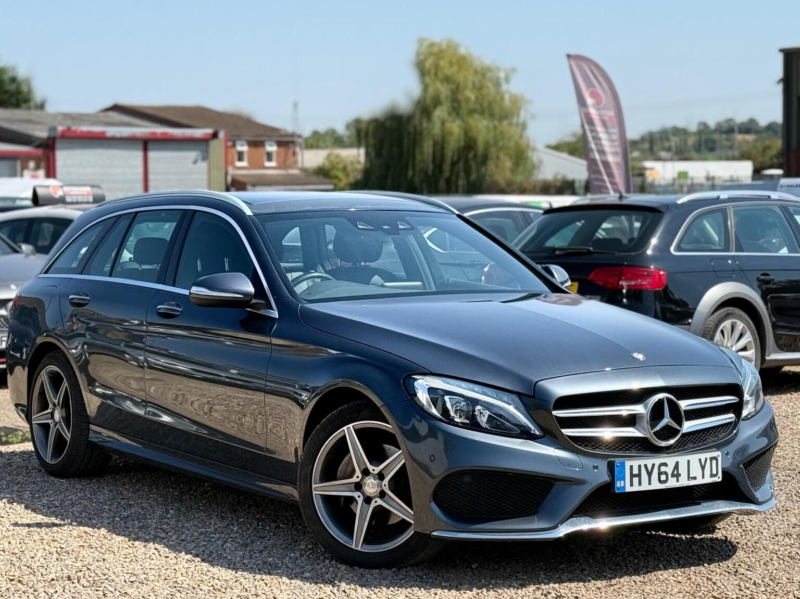 2014 Mercedes-Benz C Class 2.0 C200 Amg Line 7g-Tronic+ Euro 6 (s/s) 5dr in Grey — image 1