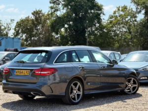 2014 Mercedes-Benz C Class 2.0 C200 Amg Line 7g-Tronic+ Euro 6 (s/s) 5dr in Grey — image 3