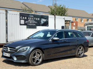 2014 Mercedes-Benz C Class 2.0 C200 Amg Line 7g-Tronic+ Euro 6 (s/s) 5dr in Grey — image 4