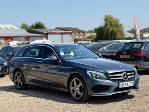 2014 Mercedes-Benz C Class 2.0 C200 Amg Line 7g-Tronic+ Euro 6 (s/s) 5dr in Grey — image 5