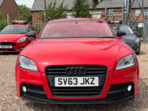 2013 Audi Tt 2.0 Tfsi Black Edition S Tronic Quattro Euro 5 (s/s) 3dr in Red — image 3