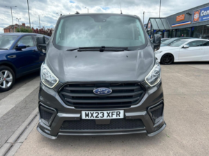 2023 Ford Transit Custom 2.0 320 Ecoblue Limited Crew Van Auto L2 H1 Euro 6 5dr in Grey — image 3