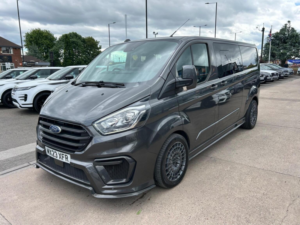 2023 Ford Transit Custom 2.0 320 Ecoblue Limited Crew Van Auto L2 H1 Euro 6 5dr in Grey — image 5