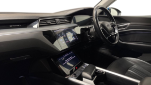 2019 Audi E-Tron 55 SUV 5dr Electric Auto Quattro 95kwh (408 Ps) in Blue — image 3