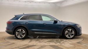 2019 Audi E-Tron 55 SUV 5dr Electric Auto Quattro 95kwh (408 Ps) in Blue — image 5