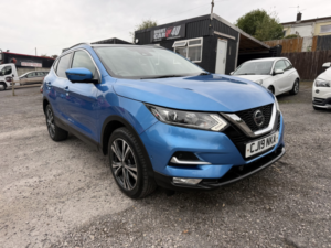 2019 Nissan Qashqai 1.3 Dig-T N-Connecta in Blue — image 4