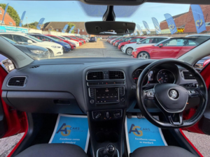 2017 Volkswagen Polo 1.0 Match Edition Euro 6 (s/s) 5dr in Red — image 2