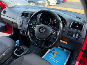 2017 Volkswagen Polo 1.0 Match Edition Euro 6 (s/s) 5dr in Red — image 3
