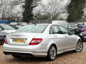 2007 Mercedes-Benz C Class 3.0 C280 V6 Sport G-Tronic Euro 4 4dr in Silver — image 6