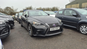 2013 Lexus Is 2.5 300h F Sport E-CVT Euro 5 (s/s) 4dr in Black — image 2