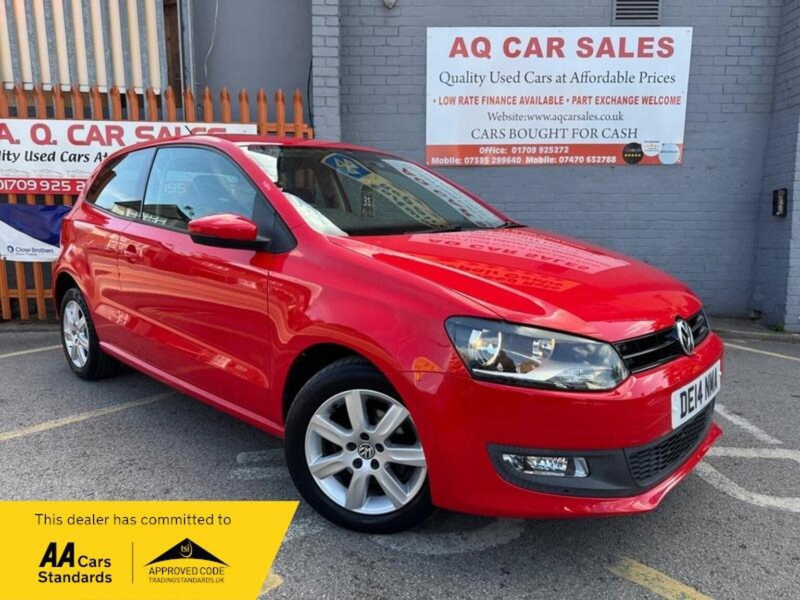 2014 Volkswagen Polo 1.2 Match Edition Euro 5 3dr in Red — image 1