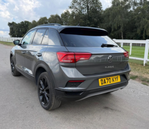 2020 Volkswagen T-Roc 1.5 Tsi Evo Black Edition DSG Euro 6 (s/s) 5dr in Grey — image 4