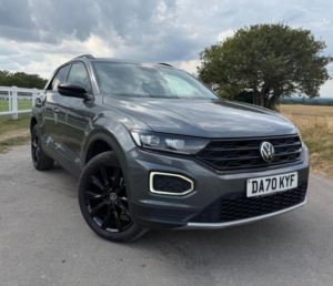 2020 Volkswagen T-Roc 1.5 Tsi Evo Black Edition DSG Euro 6 (s/s) 5dr in Grey — image 5