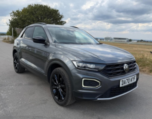 2020 Volkswagen T-Roc 1.5 Tsi Evo Black Edition DSG Euro 6 (s/s) 5dr in Grey — image 6