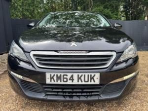 2014 Peugeot 308 1.6 E-Hdi Active Euro 5 (s/s) 5dr in Black — image 3