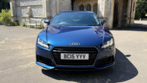2015 Audi Tt 2.0 Tfsi S Line S Tronic Quattro Euro 6 (s/s) 3dr in Blue — image 2