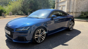 2015 Audi Tt 2.0 Tfsi S Line S Tronic Quattro Euro 6 (s/s) 3dr in Blue — image 4
