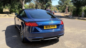2015 Audi Tt 2.0 Tfsi S Line S Tronic Quattro Euro 6 (s/s) 3dr in Blue — image 5