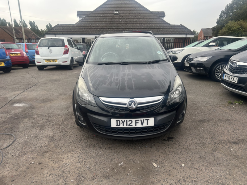 2012 Vauxhall Corsa 1.2 16v Sxi in Black — image 1