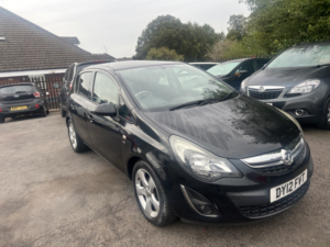 2012 Vauxhall Corsa 1.2 16v Sxi in Black — image 3