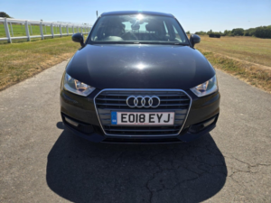2018 Audi A1 1.0 Tfsi Sport Sportback S Tronic Euro 6 (s/s) 5dr (nav) in Black — image 2