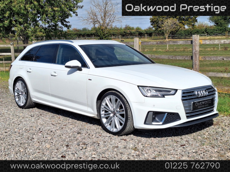 2019 Audi A4 Avant 2.0 Tfsi 35 S Line in White — image 1