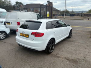 2012 Audi A3 2.0 Tdi Black Edition Sportback 5dr Diesel Manual Euro 5 (s/s) (170 Ps) in White — image 3