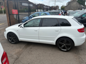 2012 Audi A3 2.0 Tdi Black Edition Sportback 5dr Diesel Manual Euro 5 (s/s) (170 Ps) in White — image 6