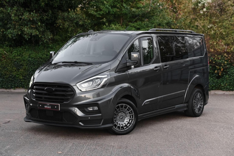 2021 Ford Transit Custom 2.0 320 Ecoblue Limited Auto L1 H1 Euro 6 (s/s) 5dr in Grey — image 1