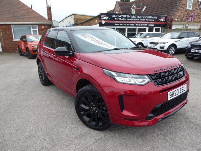 2020 Land Rover Discovery Sport 2.0 D180 Mhev R-Dynamic S Auto 4WD Euro 6 (s/s) 5dr in Red — image 1