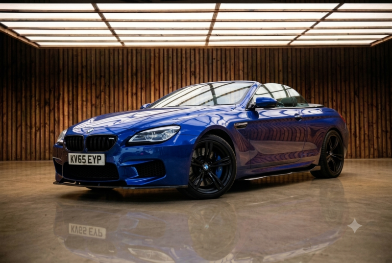2015 BMW M6 4.4 M6 Convertible in Blue — image 1