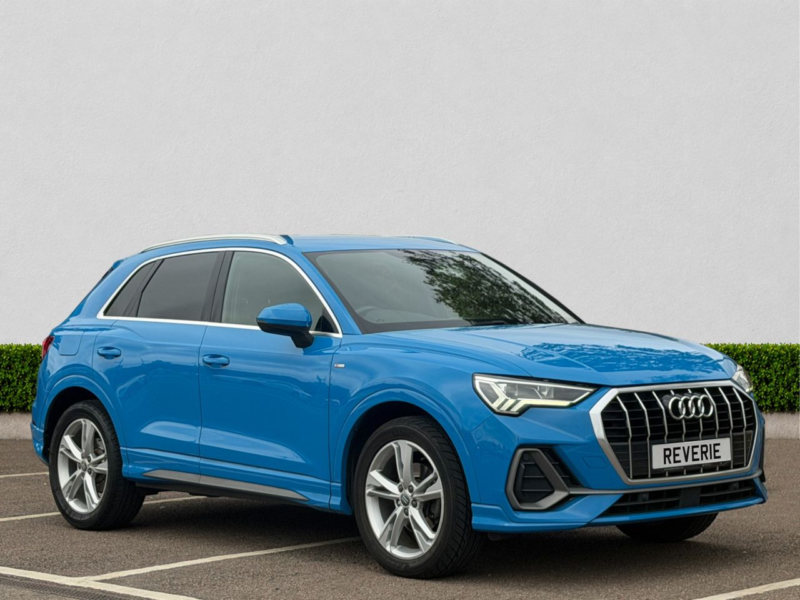 2019 Audi Q3 1.5 Tfsi Cod 35 S Line SUV 5dr Petrol Manual Euro 6 (s/s) (150 Ps) in Blue — image 1