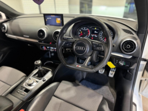 2018 Audi A3 1.0 Tfsi 30 Black Edition Sportback Euro 6 (s/s) 5dr in White — image 2