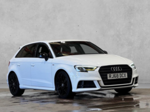 2018 Audi A3 1.0 Tfsi 30 Black Edition Sportback Euro 6 (s/s) 5dr in White — image 6