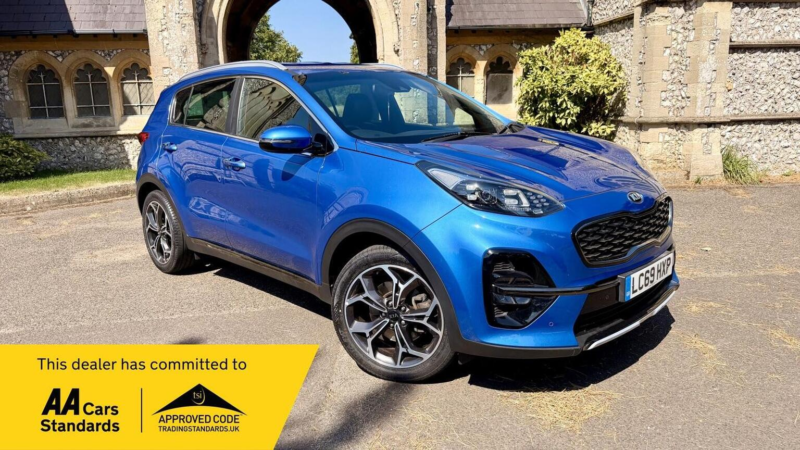 2019 Kia Sportage 1.6 T-Gdi Gt-Line Euro 6 (s/s) 5dr in Blue — image 1