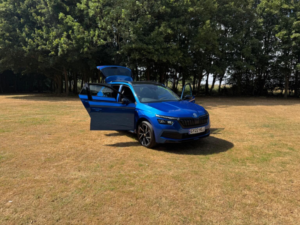 2022 Skoda Kamiq 1.0 Tsi Monte Carlo Euro 6 (s/s) 5dr in Blue — image 4