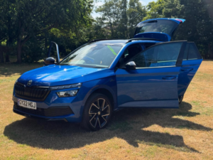 2022 Skoda Kamiq 1.0 Tsi Monte Carlo Euro 6 (s/s) 5dr in Blue — image 5