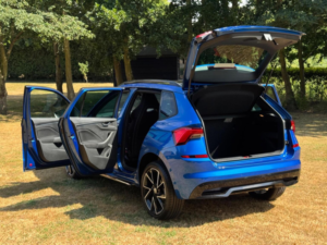 2022 Skoda Kamiq 1.0 Tsi Monte Carlo Euro 6 (s/s) 5dr in Blue — image 6