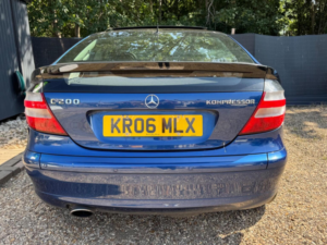2006 Mercedes-Benz C Class 1.8 C200 Kompressor Se 2dr in Blue — image 6