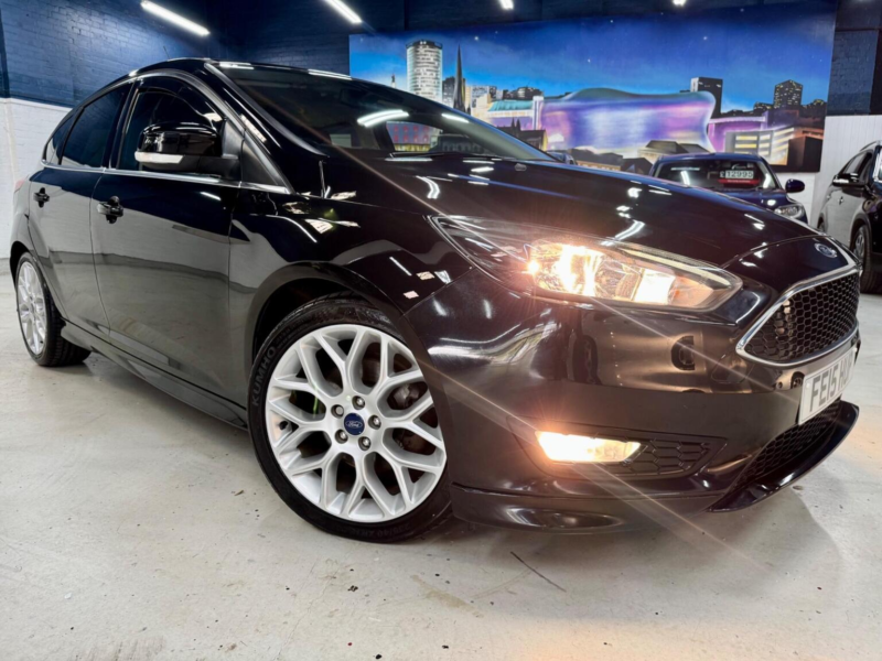 2015 Ford Focus 1.5t Ecoboost Zetec S Euro 6 (s/s) 5dr in Black — image 1