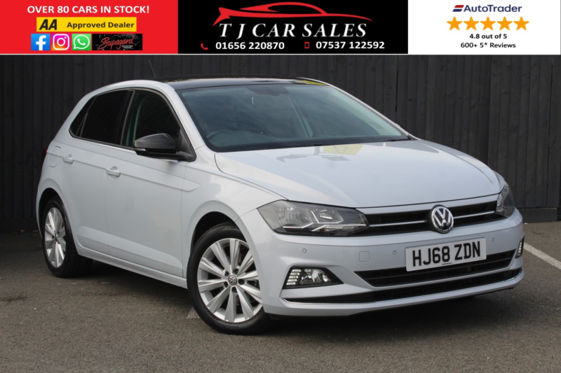 2018 Volkswagen Polo 1.6 Tdi Sel in Silver — image 1
