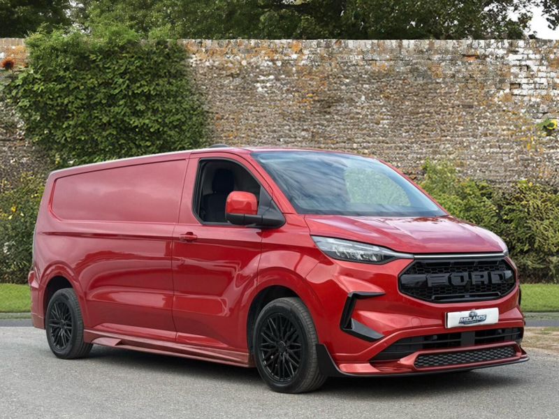 2025 Ford Transit Custom 2.0 320 Ecoblue Limited Auto L2 H1 Euro 6 (s/s) 5dr in Red — image 1