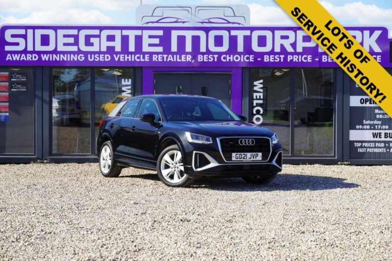 2021 Audi Q2 2.0 Tdi 35 S Line S Tronic Quattro Euro 6 (s/s) 5dr in Black — image 1